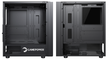 GAMEPOWER RAVADIN 3X ARGB GAMING KASA 550W