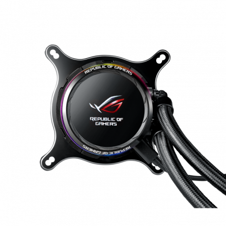 ASUS ROG RYUO 240 OLED AURA RGB FAN SIVI CPU