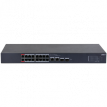 DAHUA CS4218-16ET-135 16 PORT16XFE-2XGE-2XGE/SFP YÖNETİLEBİLİR 135W POE SWİTCH